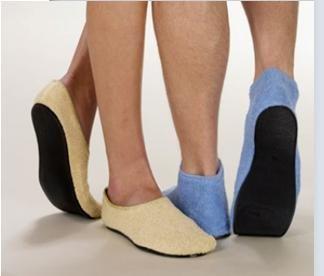 Slippers Hard Sole Terry XX-Large
