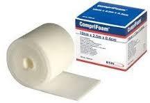 Comprifoam, White Foam Compression Bandage, Sterile, 16ea/cs