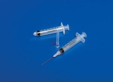 Monoject Syringe Only with Luer Lock Tip 6cc 50ea/bx 10bx/cs