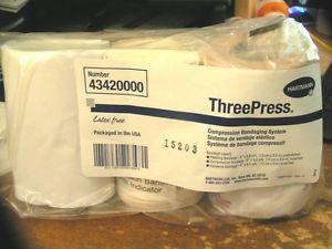 Compression Threepress 3 Layer Bandaging System Latex Free - 8bg/cs