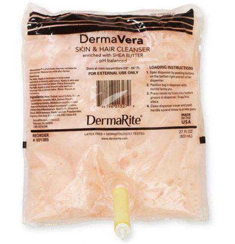 DermaVera Skin & Hair Cleanser, 800ml. B&B 12/cs