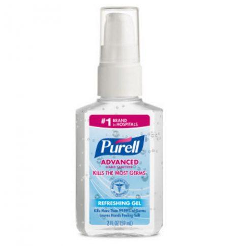 Purell Original Hand Sanitizer 2oz Pump 24ea/cs