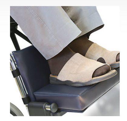 Drop Stop Foot Rest Extende /Hugger, Padded 1'' Fits 16" to 20"
