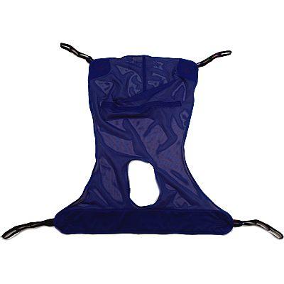 Sling Full-Body Mesh Polyester w/ Commode Opening X-Large 450lb Capacity