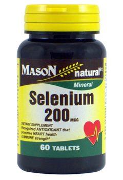 Selenium 200mcg Tabs 60's