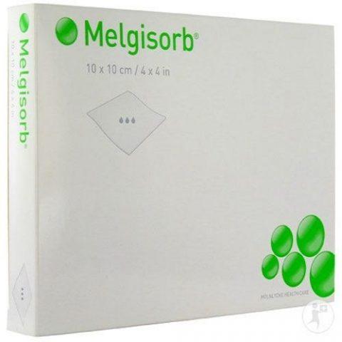Melgisorb Plus 4"x4" Absorbent Calcium Alginate Dressing 10ea/bx 10bx/cs