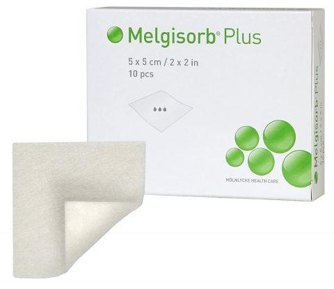Melgisorb Plus 2"x2" Absorbent Calcium Alginate Dressing 10ea/bx 10bx/cs