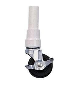 Caster Set 3" Hooded Heavy Duty 2L & 2NL - 4ea/pk
