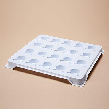Medicine Tray Holds 20 souffle cups and medicine time cards.