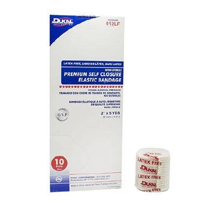 Bandages Elastic w/Velcro Self-Closure 2"x 5yds Latex Free