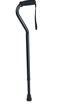 Cane Offset Black 300lb Capacity - 10ea/cs