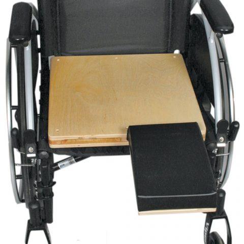 Amputee Seat with Cushioned Stump Support, 18"Wx16"D