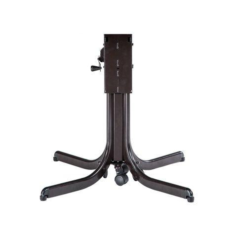 HiLo Crank Base Tilt Top 4 Casters Brown