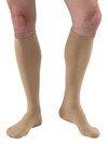 Jobst Relief 20-30 mmHg Closed Toe Knee Hi Compression Stockings w/Silicone Border XL Beige - 2ea/pk