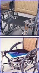 J-Hook Drop Seat w/Gel Cushion 18"