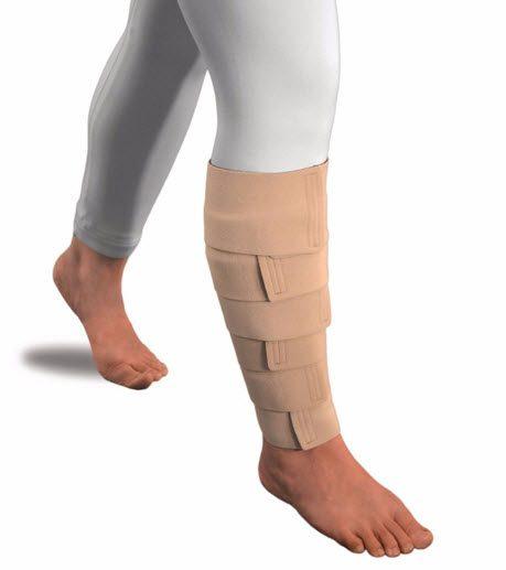 ReadyWrap Calf Compression Beige Up to 30cm Medium