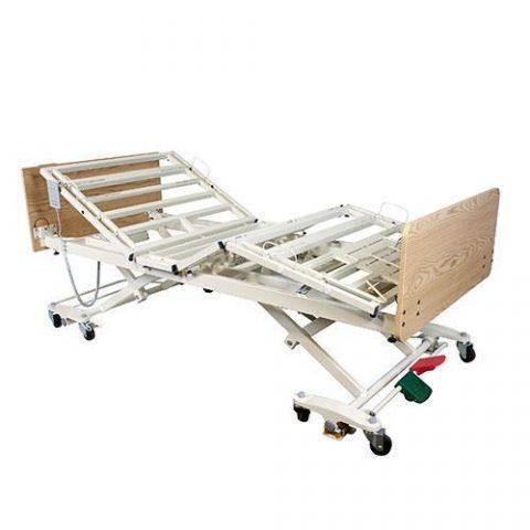 DB300 Bariatric Low Bed w/Head and Footboard 750lb Cap