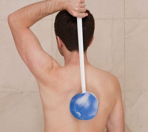 Norco Bath and Scrub Sponge Contoured Long 22"