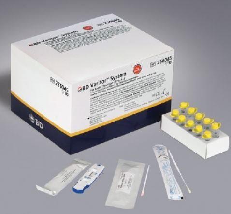BD Veritor System Flu A+B CLIA-Waived Kit (NOT RETURNABLE) - 30ea/bx