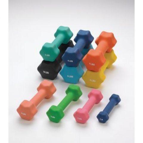 Individual Neoprene Dumbbells - 12 lbs.