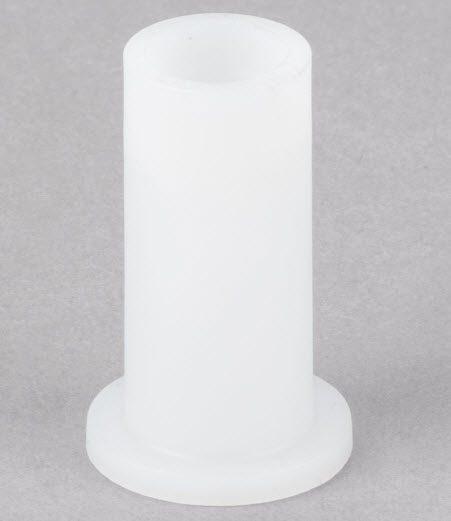 Caster Insert Plastic 1-3/8" H 9/16 - 3/4" Diameter for Utility Cart