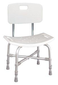 Deluxe Bariatric Shower Chair w/Cross-Frame Brace