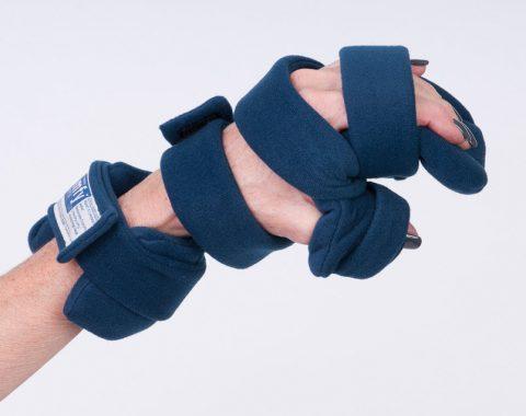 Comfy Progressive Rest Hand Orthosis Adult Small Left Navy