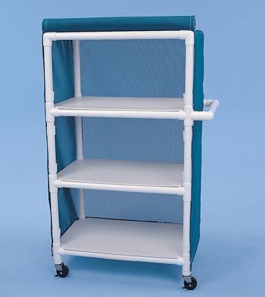 Linen Cart Three Shelf Cart 32"x 20" Shelves