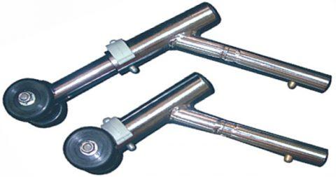Standard Anti-Tipper with Wheels Use w/ Sentra Heavy Duty Sentra EC Silver Sport Chrome Sport