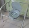 Bariatric Folding Commode 300lb Capacity - 2ea/cs