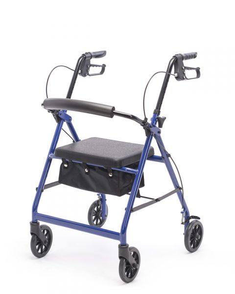Rollator Aluminum Standard 300lb Cap