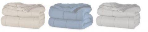 Down Alternative Blanket w/Mink Binding Full/Queen Specify Color - 4ea/cs