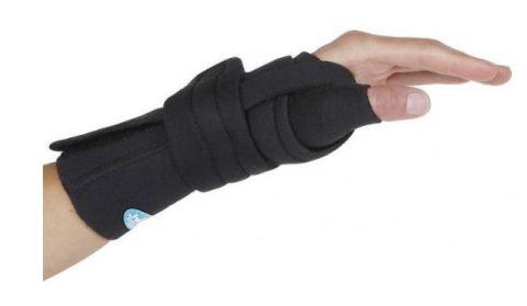 Comfort Cool Wrist and Thumb CMC Restriction Splint Right Medium 7"-8" Long