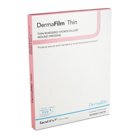 DermaFilm Pro Sacral Hydrocolloid Dressing 6