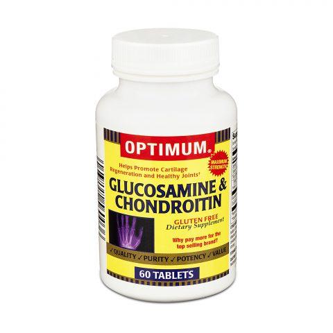 Glucosamine 500mg w/Chondroitin 400mg Serving Size:3 Tablets 60's