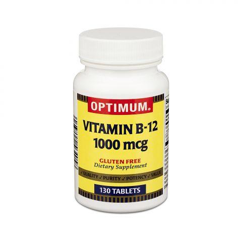 Vitamin B-12 1000mcg Tabs 130's