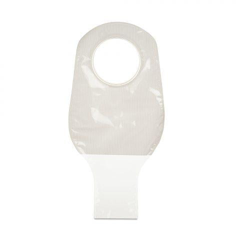 Natura 2-pc Drnble 12" Pouch 2-3/4" Flange 1-sided Comfort Panel and Tail Clip 10ea/bx