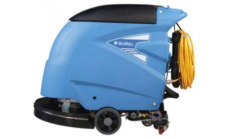 Electric Walk-Behind Auto Floor Scrubber 20" Cleaning Path