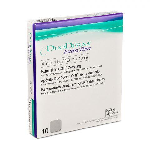 Duoderm Extra Thin CGF Dressing 4"x4" 10ea/bx