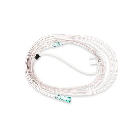 Life Oxygen Nasal Cannula Tubing Standard Nasal Tip 7' (2.1m) Standard Connector