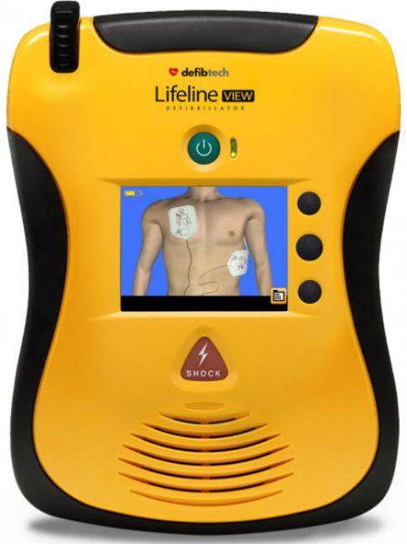 Defibtech Lifeline View AED DDU-2300 w/ Standard 4yrs Battery