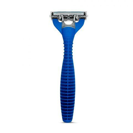 Individual Razor Bagged Razor, Triple Blade Pivot Head, with Lubricating Strip Bagged - 100ea ...