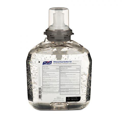 Gojo Advanced Hand Sanitizer Gel 1200mL Refill for Purell TFX Dispenser - 4ea/cs