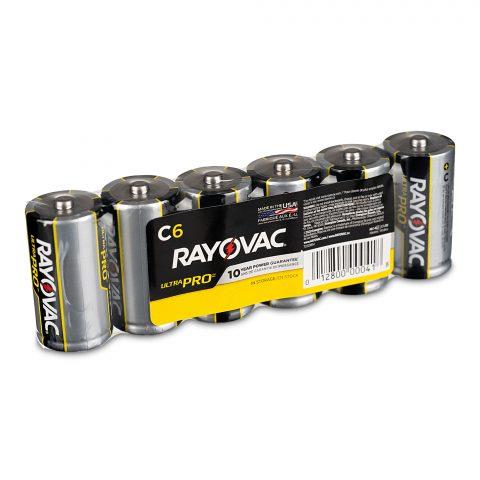Batteries C Alkaline 6ea/pk 12pk/cs