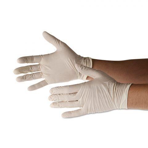 Gloves, Latex, Exam, PF, X-Large, 100ea/bx 10bx/cs