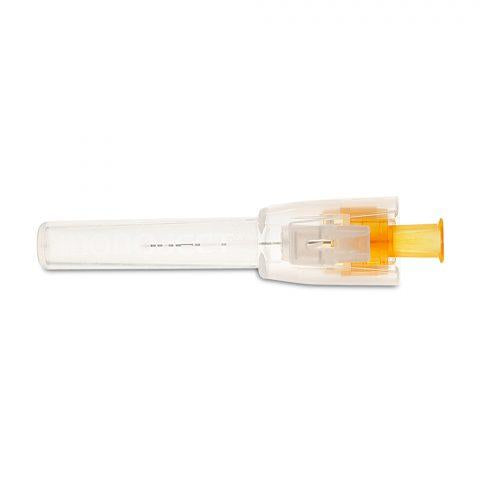 Magellan Hypodermic Safety Needle, 25G x 1" - 50/bx 10bx/cs (Case of 500)