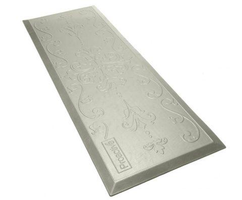 Floor Fall Mat Beveled Protekt 70"x 24"x 0.7" Grey