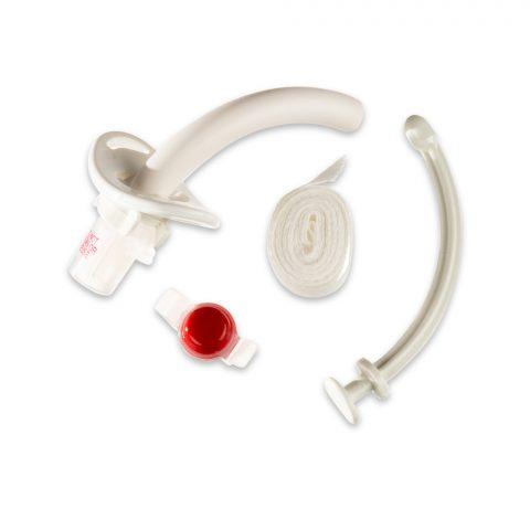 Shiley Tracheostomy Tube, #6 Dispsbl Uncuffed/Non Fenest - 1ea/bx