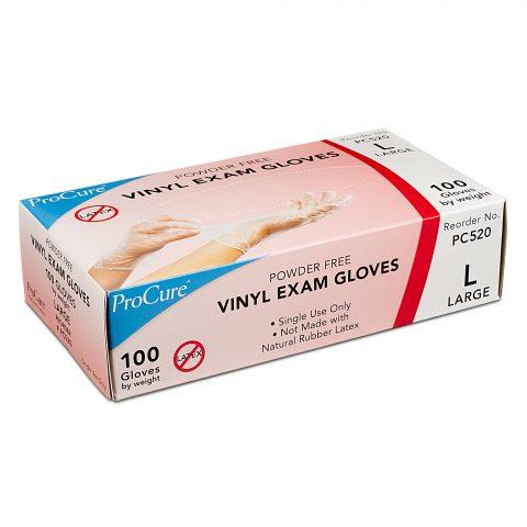 Vinyl Exam Gloves PF 100ct