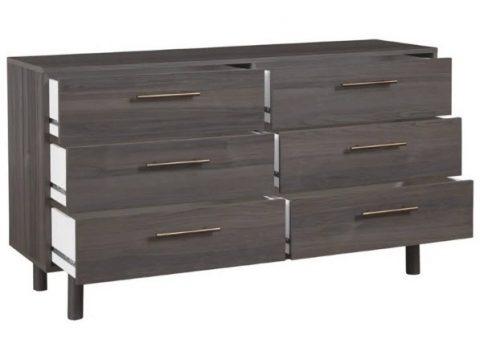 Dorothene 6 Drawer Double Dresser